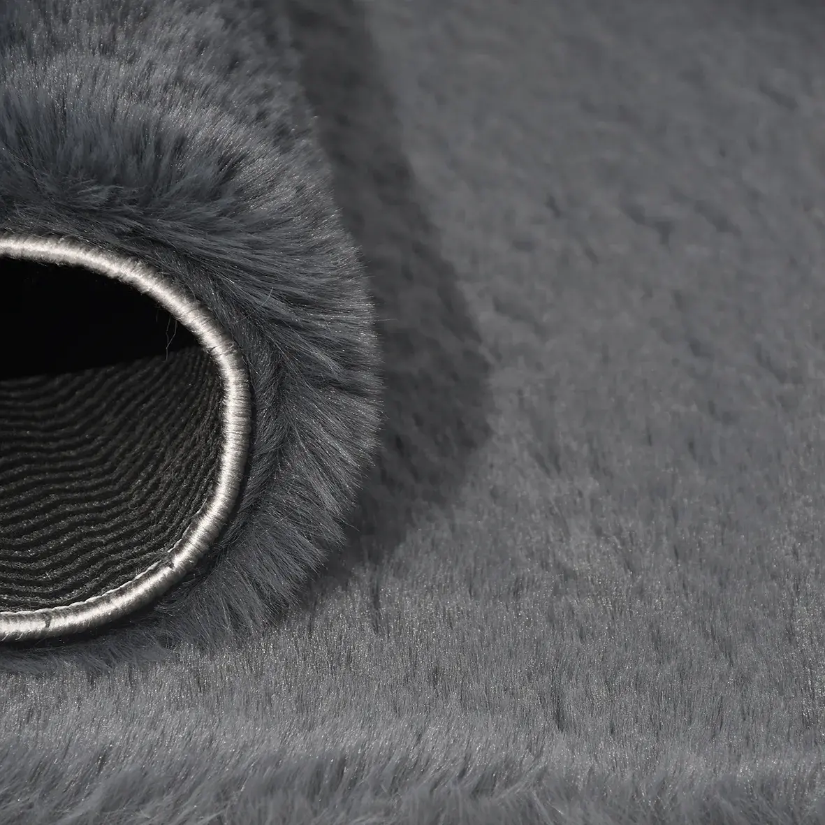 9029 07 ANTRASIT - POLYESTER PELUŞ