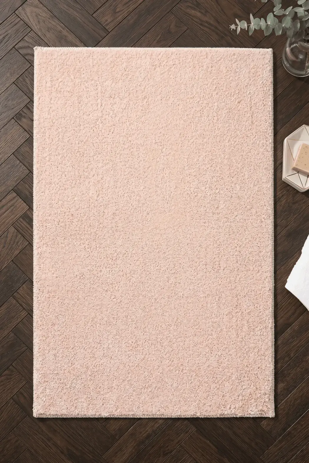 9027 02 PEMBE - POLYESTER PELUŞ