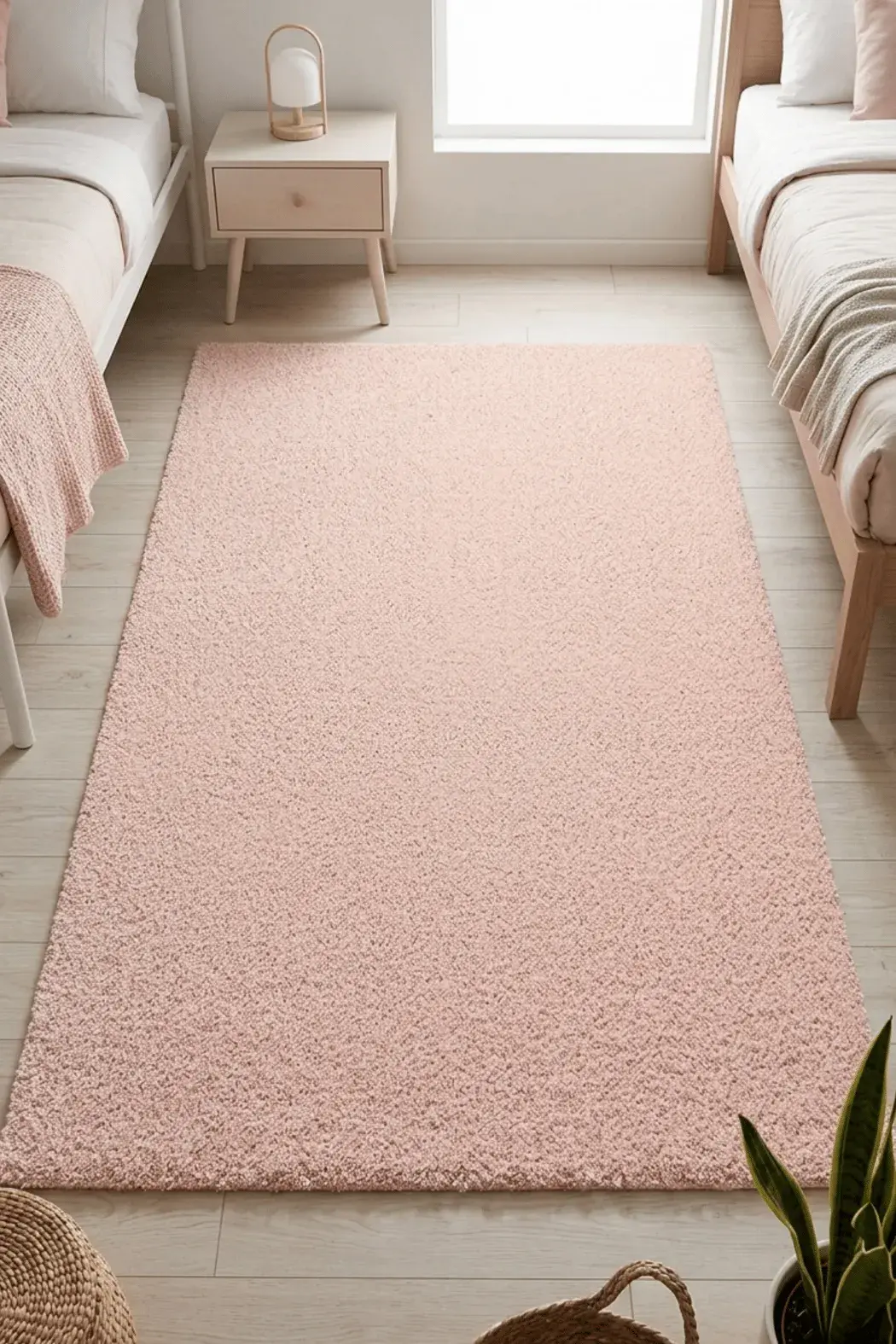 9027 02 PEMBE - POLYESTER PELUŞ