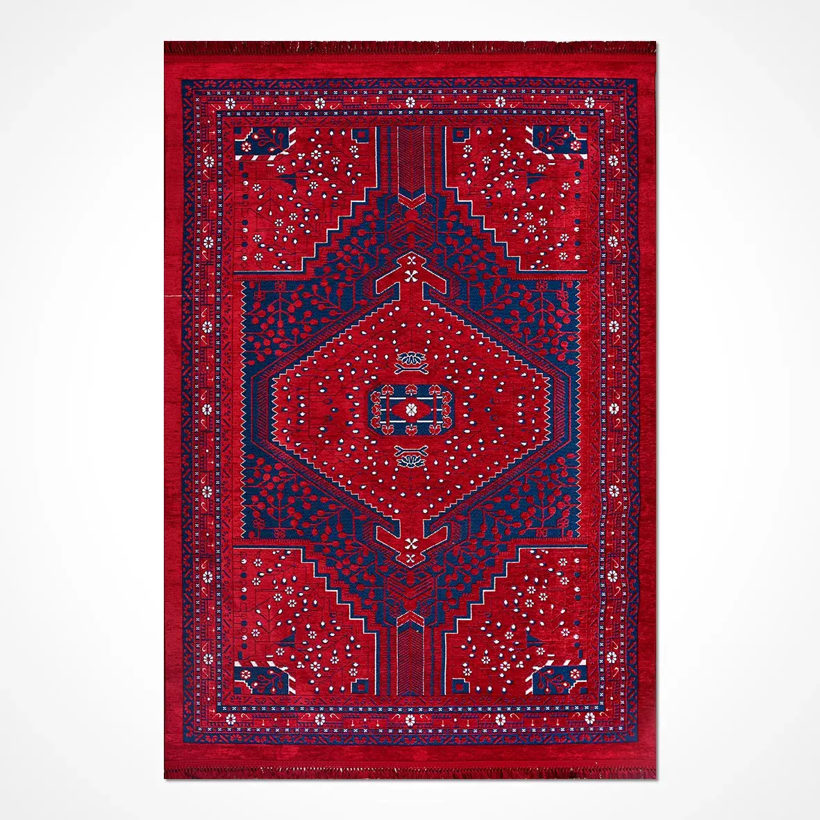 9024 01 KIRMIZI - ŞÖNİL KİLİM