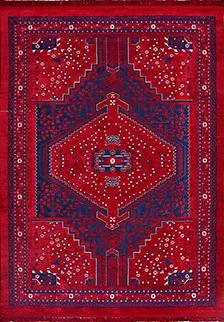 9024 01 KIRMIZI - ŞÖNİL KİLİM
