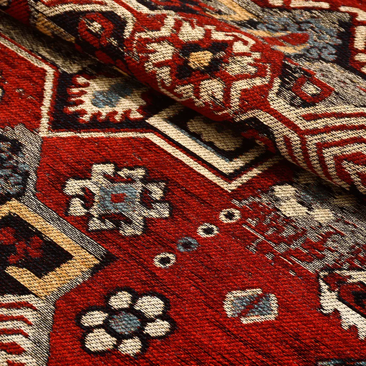 9017 01 KIRMIZI - ŞÖNİL KİLİM