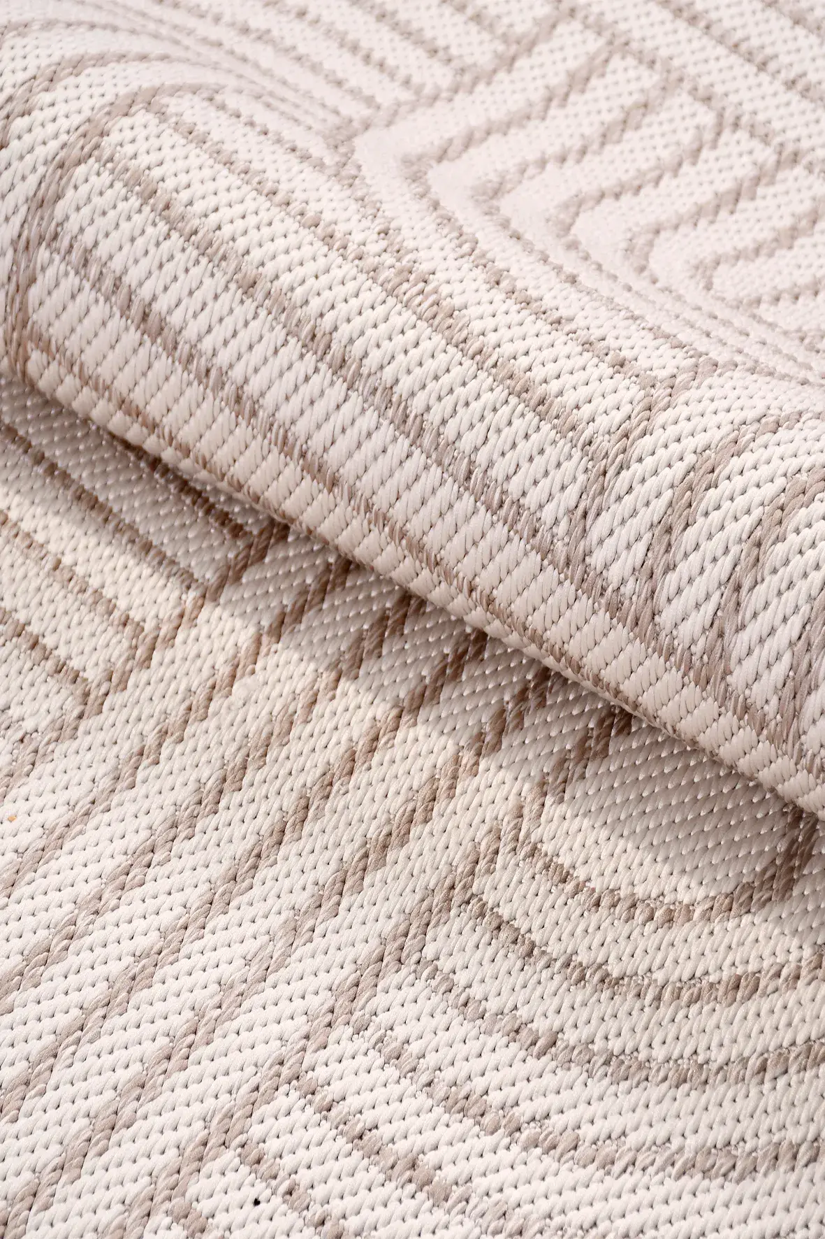 9030 02 KREM - SISAL POLYESTER MAKINA HALISI