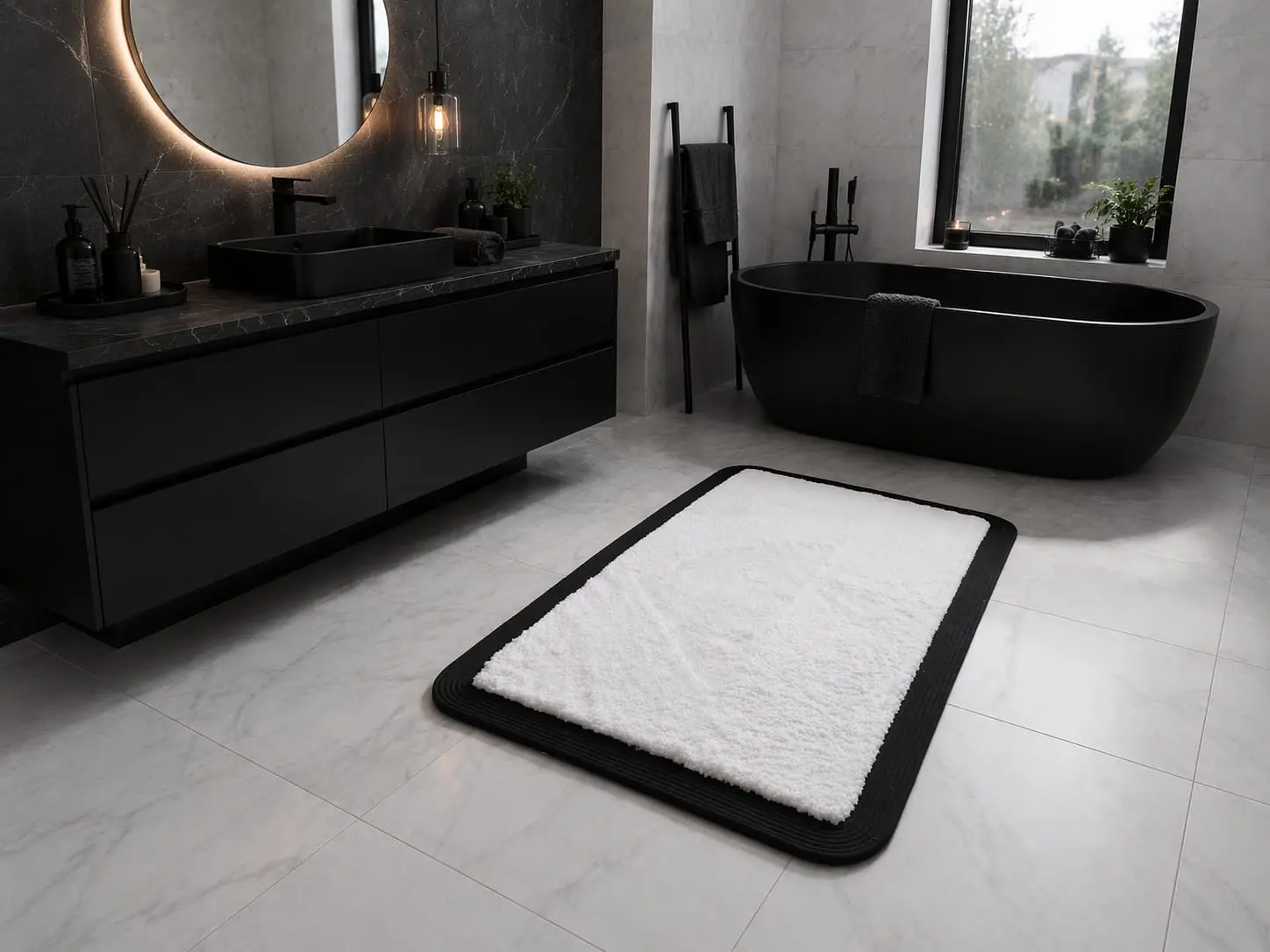 0701 04 Beyaz - KAYMAZ TABAN BANYO PASPASI
