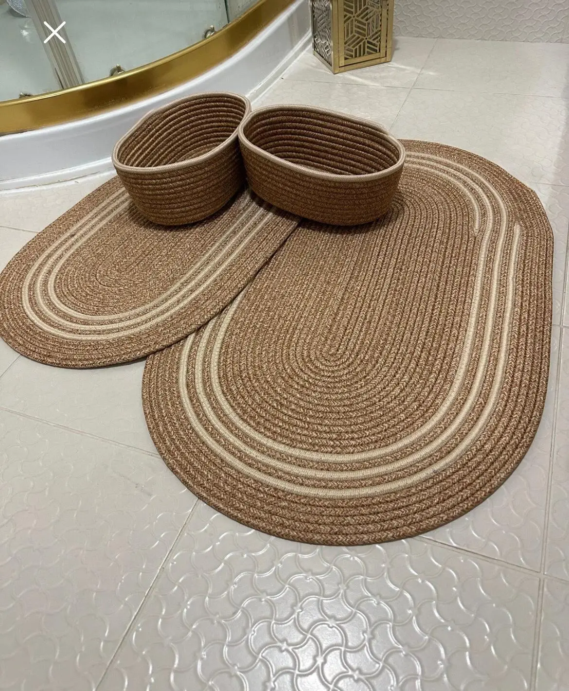 0106 01 Bej - OVAL BANYO PASPASI
